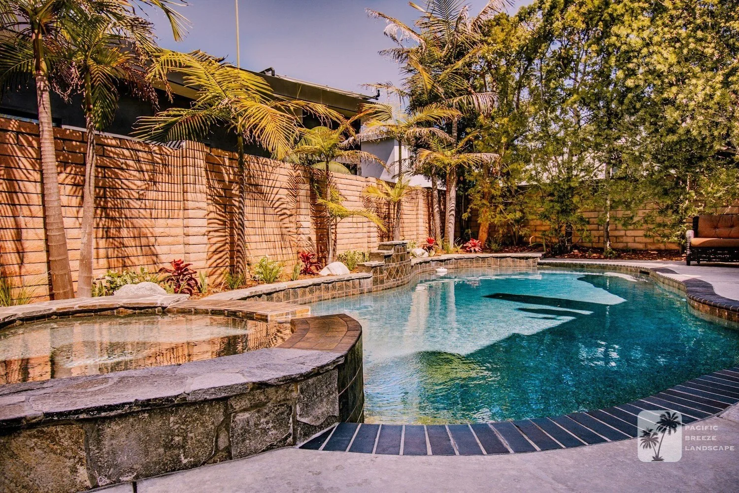 Landscape and outdoor living at the Skitco project by Pacific Breeze Building Solutions