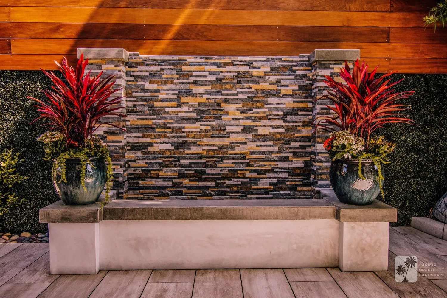 Landscape and outdoor living at the Skitco project by Pacific Breeze Building Solutions