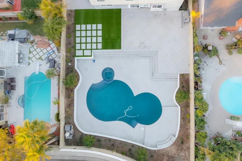 Custom pool at the Calladium project by Pacific Breeze Building Solutions