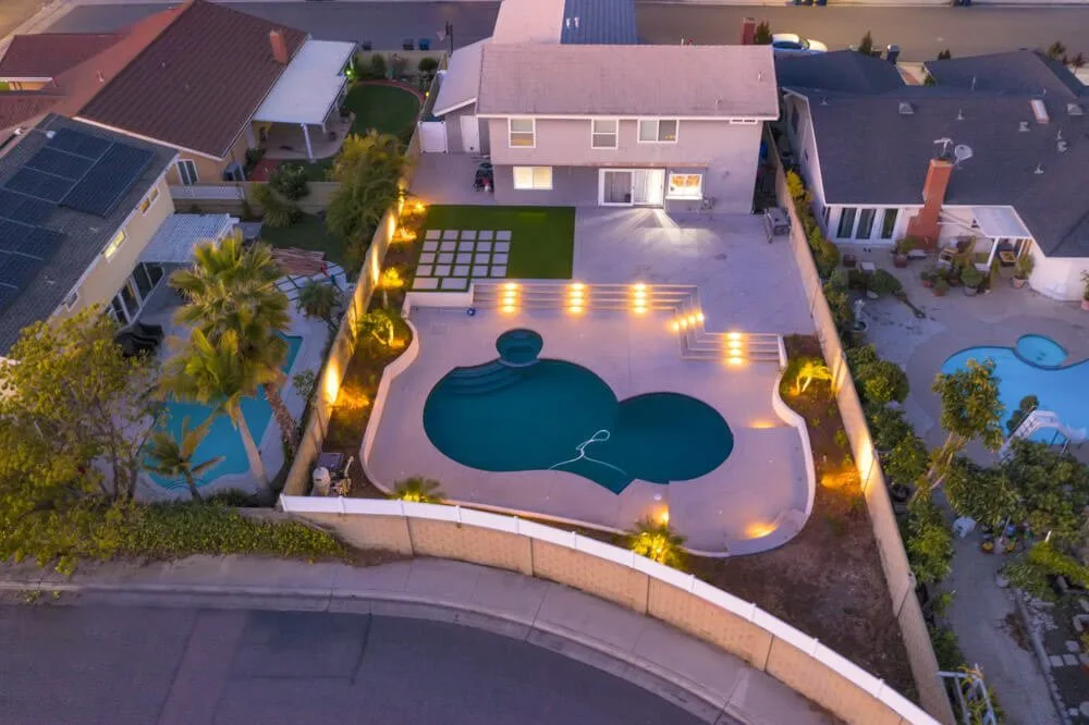 Custom pool at the Calladium project by Pacific Breeze Building Solutions