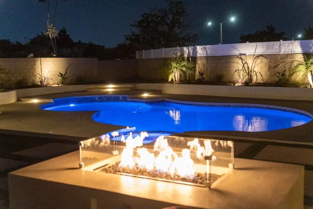 Custom pool at the Calladium project by Pacific Breeze Building Solutions