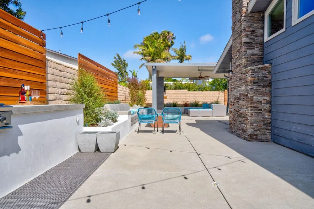 Landscape and outdoor living at the Gallant project by Pacific Breeze Building Solutions