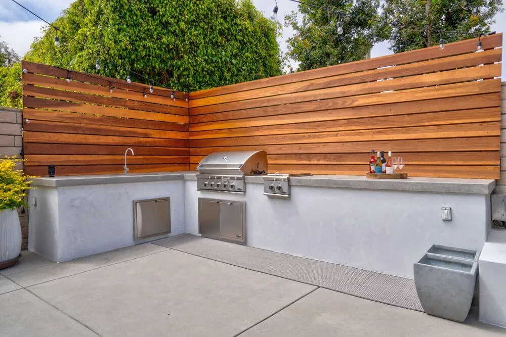 Landscape and outdoor living at the Gallant project by Pacific Breeze Building Solutions